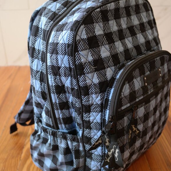 Vera Bradley Alpine Check Campus Backpack - Picture 4 of 14